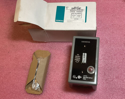 Siemens SMFFG4P Manual Starter 2-Pole Toggle