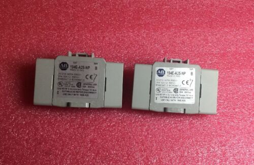 Lot Of 2 Allen Bradley 194E-A25-NP Auxiliary Contact