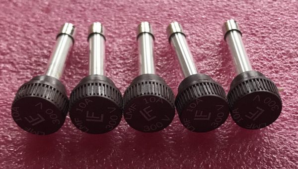 5/pk Mersen SMF10 Glass Fuse 10A - Image 2