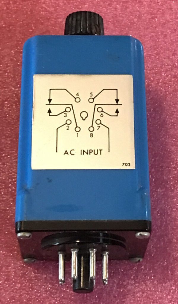 Autocon SP-T-33-M1 timing relay 5-300 Sec 8-Pin - Image 2