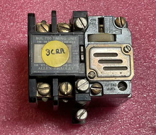 Allen Bradley 700-NT Pneumatic Time-Delay Attachment