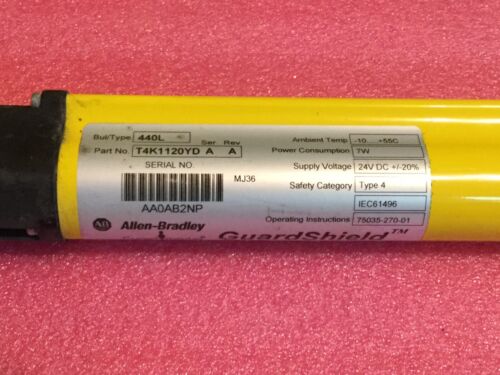 Allen Bradley Guardshield T4K1120YD Light Curtain Transmitter - Image 2
