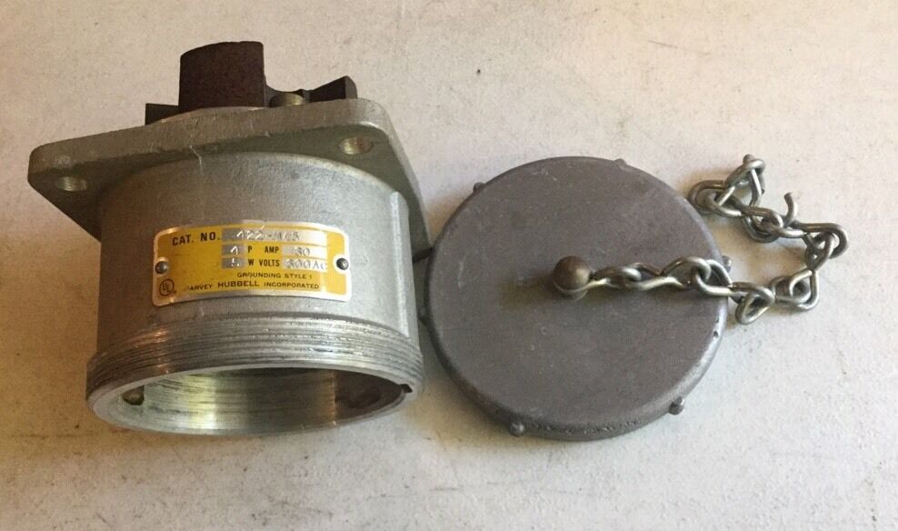 Hubbell 422-NA5 4P 5W Receptacle 60Amp 600AC