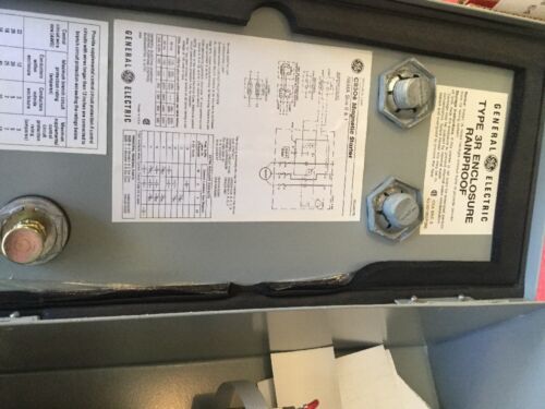 General Electric Type 3R Rainproof Enclosure W/Magnetic Starter CR306B60200AAAAA - Image 4