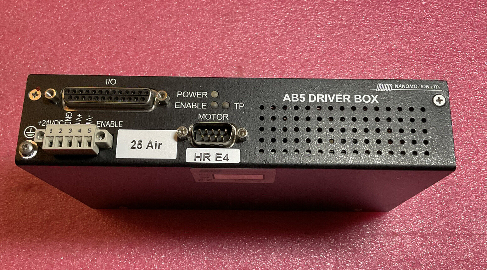 Nanomotion AB5 driver box AB5-HR-E4-25A