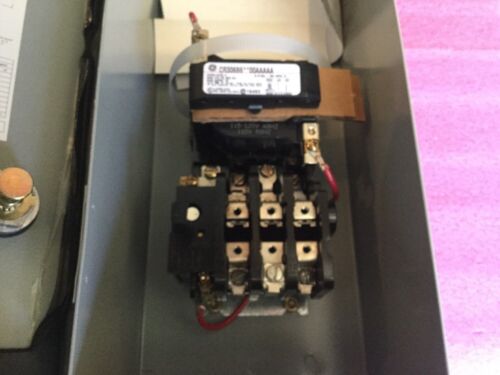 General Electric Type 3R Rainproof Enclosure W/Magnetic Starter CR306B60200AAAAA - Image 5