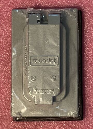 Thomas & Betts Steel City 26979 Duplex Outlet Cover WR181-C