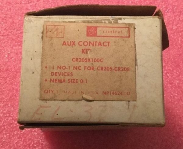 GE CR205X100C Aux Contact - Image 2