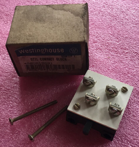 Westinghouse 450D818G01 Contact Block OT1L