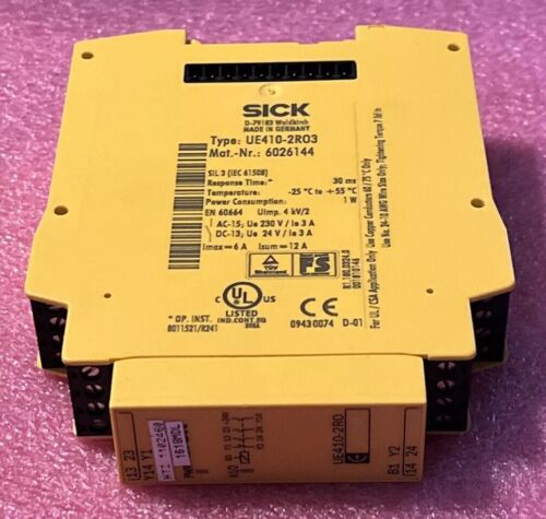 Sick 6026144 UE410-2R03 Safety Relay - Image 2