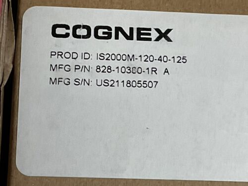 Cognex IS2000M-120-40-125 With Cables And Mounting Bracket - Image 6