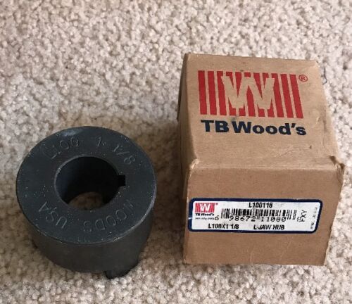 TB WOODS L100118 L100 L-JAW HUB 1-1/8"