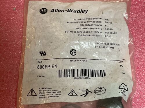 Allen Bradley Extended Push Button Red 800FP-E4 - Image 3