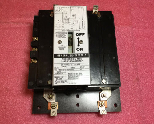 General Electric CR160MC32022AAAAA Mechanically Held Lighting Contactor
