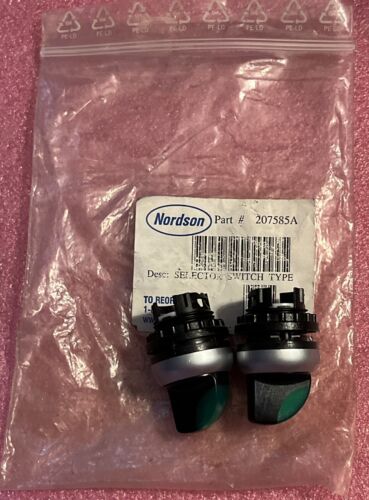 Nordson 207585A Selector Switch Lot Of 2
