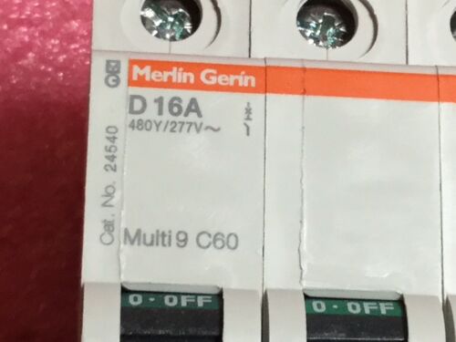 Square D MG24540 Multi 9 C60 Circuit Breaker 16A 480Y/277V - Image 2