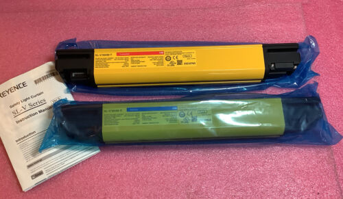 Keyence SL-V16HM-R SL-V16HM-T Safety Light Curtain Set
