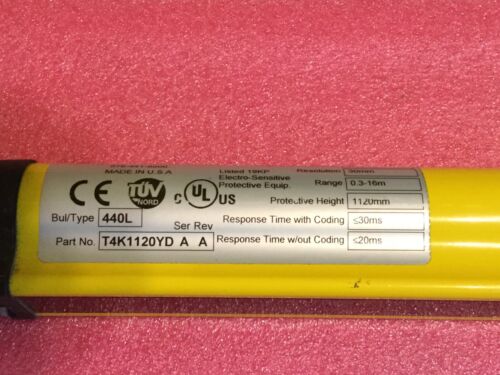 Allen Bradley Guardshield T4K1120YD Light Curtain Transmitter - Image 3