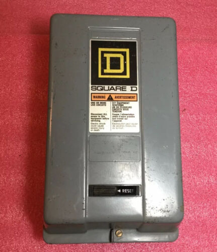 Square D 8536 SAG12 Starter 120V Coil