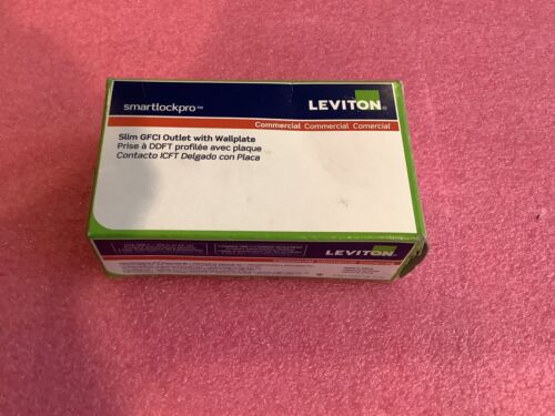 Leviton N7899-I Slim GFCI Outlet With Wallplate Ivory - Image 6