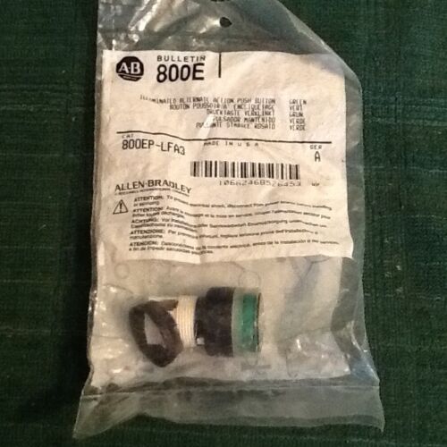 Allen-Bradley 800EP-LFA3 Iluminated Alternate Action Push Button