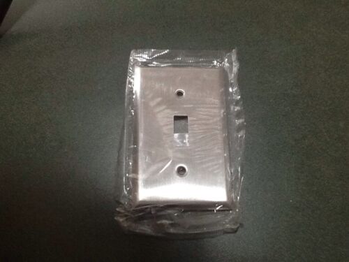 Lot Of 14 Mulberry  97071 1 Gang Toggle Switch Stainless Steel Wall Plate
