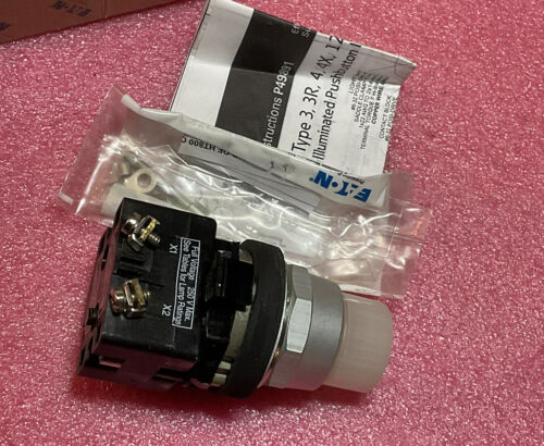 Eaton Push Button White Illuminated 24V HT8GBWV3