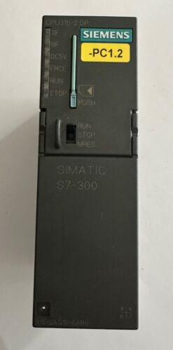 SIEMENS 6ES7 315-2AG10-0AB0 CPU MODULE W/ 512kb Memory Card 6ES7 953-8LJ11-0AA0