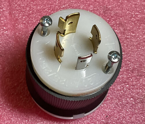 Hubbell HBL2411 Twist Lock Plug 20A 125/250V