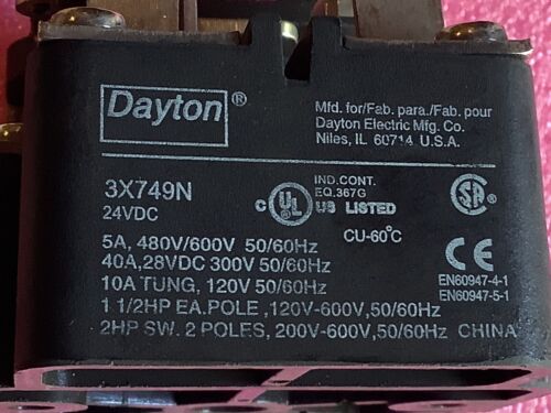 Dayton 3X749N Relay - Image 6