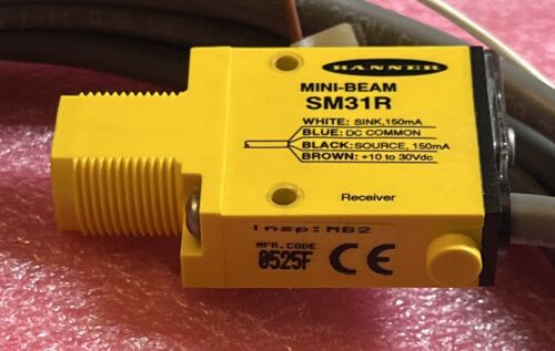 Banner SM31R Mini-Beam Photoelectric Receiver - Image 5