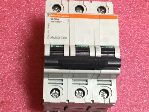 Square D MG 24473 Multi 9 C60 Circuit Breaker 50A 480Y/277V
