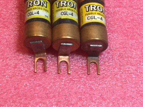 Lot Of 3 Bussmann Tron CGL-4 Fuse - Image 3