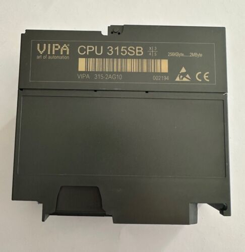 SIEMENS 6ES7 315-2AG10 CPU MODULE W/ 512mb Memory Card