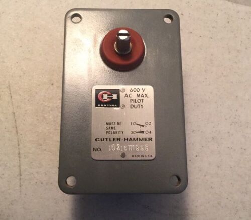 Cutler-Hammer 10316H189C Limit Switch