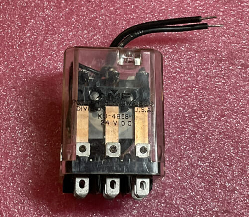 Potter & Brumfield KU-4858-I Relay 24VDC KU-4858-1