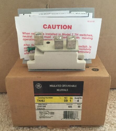 GE Insulated Groundable Neutral TN162 60 amp 600 VAC
