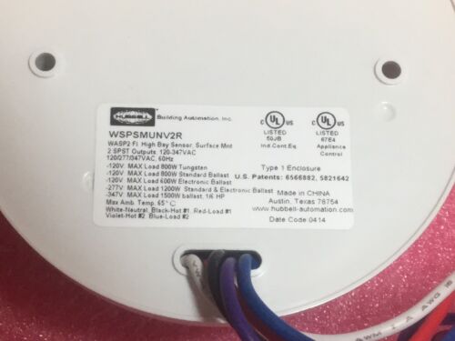 Hubbell WSPSMUNV2R High Bay Sensor - Image 3
