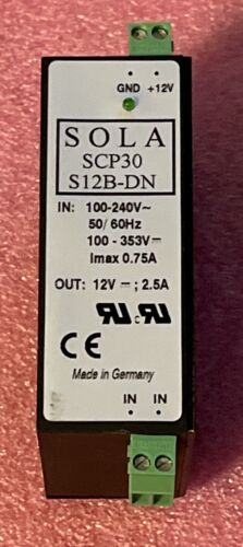 SOLA SCP30 S12B-DN Power Supply