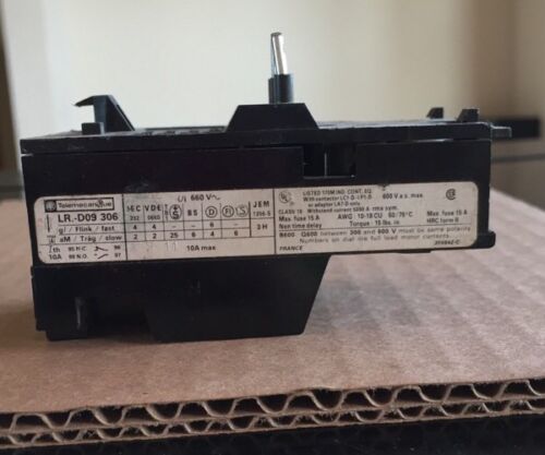 Telemecanique Over Load Relay LR-DO9-306 - Image 2