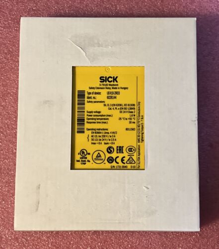 Sick 6026144 UE410-2R03 Safety Relay