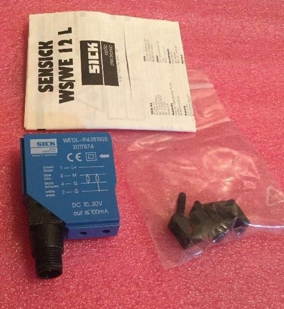 Sick WE12L-P4381S05 Photoelectric Switch 2017874