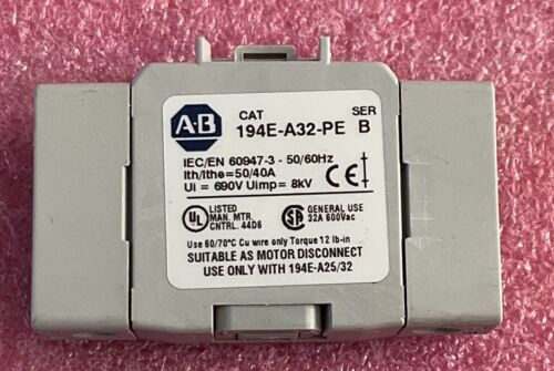 Allen-Bradley 194E-A32-PE Earth Terminal