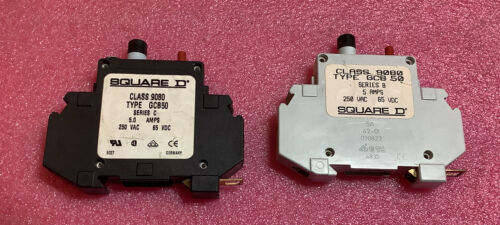 Lot of 2 Square D GCB50 Circuit Breakers