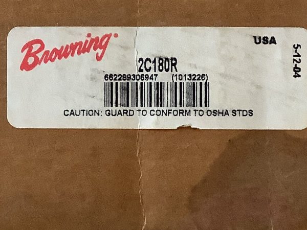 Browning 2C180R Pulley 2 Groove - Image 4