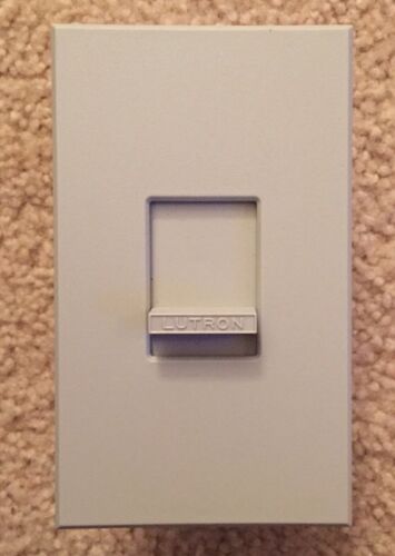 LUTRON N-600-GR NOVA, SINGLE-POLE SLIDE DIMMER, 600W, GRAY