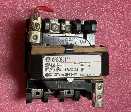 General Electric CR306J1** Magnetic Motor Starter - Image 2