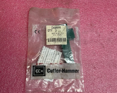 Cutler-Hammer D40RPA Relay