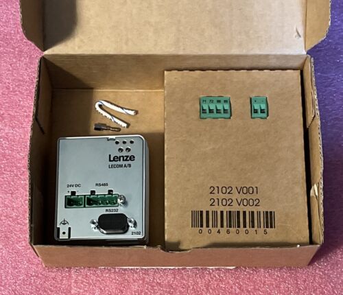 Lenze 2102IBCV001 08172728 Lecom A/B module 13111809