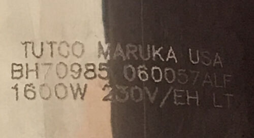 Tutco Maruka BH70985 060057ALF Heater Band - Image 6